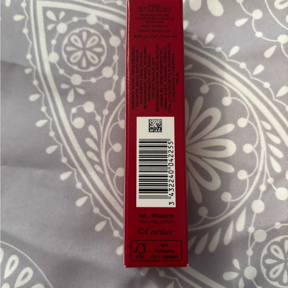 Cartier La Panthère Eau de Parfum - Bold Red - Picture 2 of 2